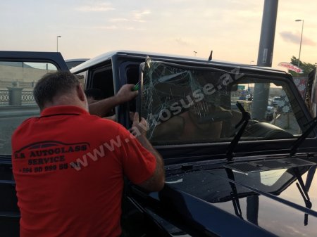MERCEDES G500 ZAVOD İSTEHSALI ŞÜŞƏ