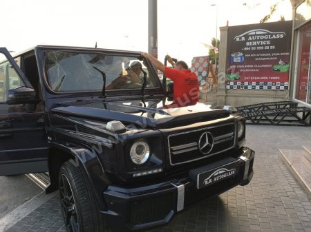 MERCEDES G500 ZAVOD İSTEHSALI ŞÜŞƏ