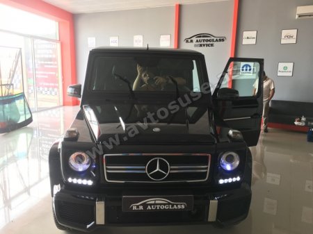 MERCEDES G500 ZAVOD RƏNGLİ ŞÜŞƏ