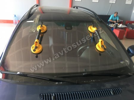 BMW E46 rəngli şüşə