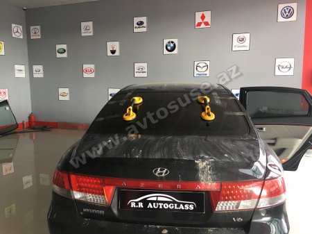 Hyundai Azera 2008 arxa şüşəsi